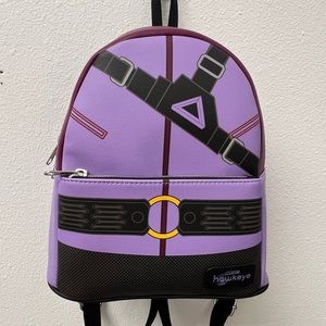 NEW Hawkeye Kate Bishop Marvel Studios Funko Mini Purple Backpack